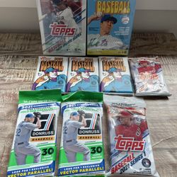Sealed 2021 Baseball cards