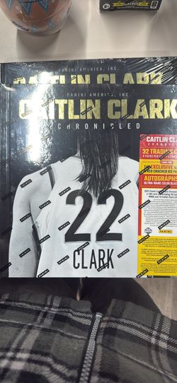 Caitlin Clark collectible card book