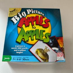 Apples To Apples Big Picture 