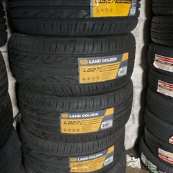 Set Of Four New LAND GOLDEN  235/45R17 $400