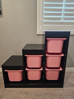 IKEA toy storage shelf/bin