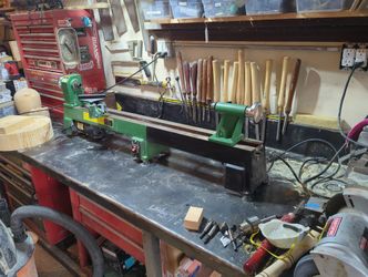 Central Machinery Lathe 10x18 Plus Ext To 10x40