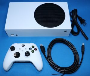 Microsoft Xbox Series S 1TB Console Bundle w/ Controller 1 Yr Warranty - White