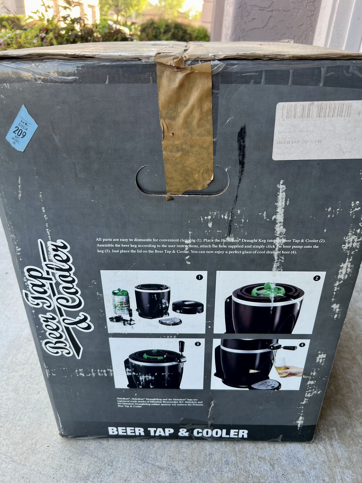 Princess Heineken Mini Keg
