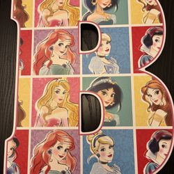 Letter “B” Princess Wall Decor 🩷
