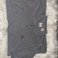Grey Levi’s Polo Shirt (Large)