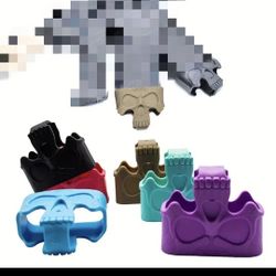 Rubber Skull Mag Grips 