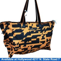 Tumi Mclarren Just In Case Tote Orange Purse / Handbag