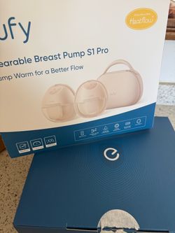 Eufy S1 heated pro with charging case breast pump