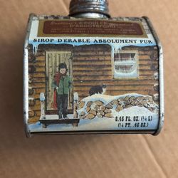 Maple Syrup Collector, Tin