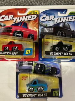 Car tuned 90 Chevy 454 pick up diecast