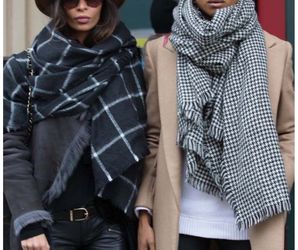 M.M. LaFleur Houndstooth Scarf - 100% Virgin Wool
