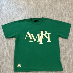 AMIRI Tee Jagged green SIZE M