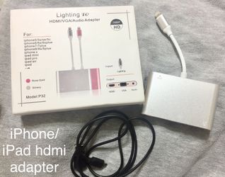 iPhone/iPad hdmi adapter