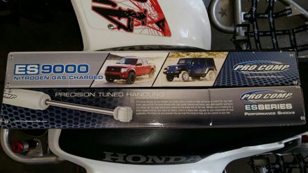 I have 2 new pro comp E9000 shocks