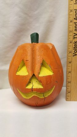 Halloween Jack o Lantern coconut