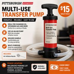 Auto-PITTSBURGH Multi-Use Transfer Pump item (7338)