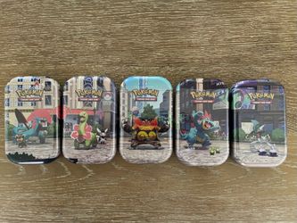 Pokemon Lumiose City Mini Tins Case