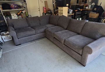Living Spaces Couch!