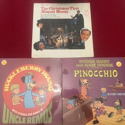 3 Vintage Vinyl Albums