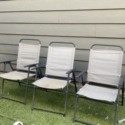 Fold up chairs