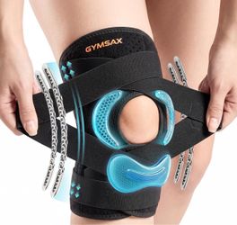 Knee Brace for Women & Men Meniscus Knee Support with Side Stabilizers(M)