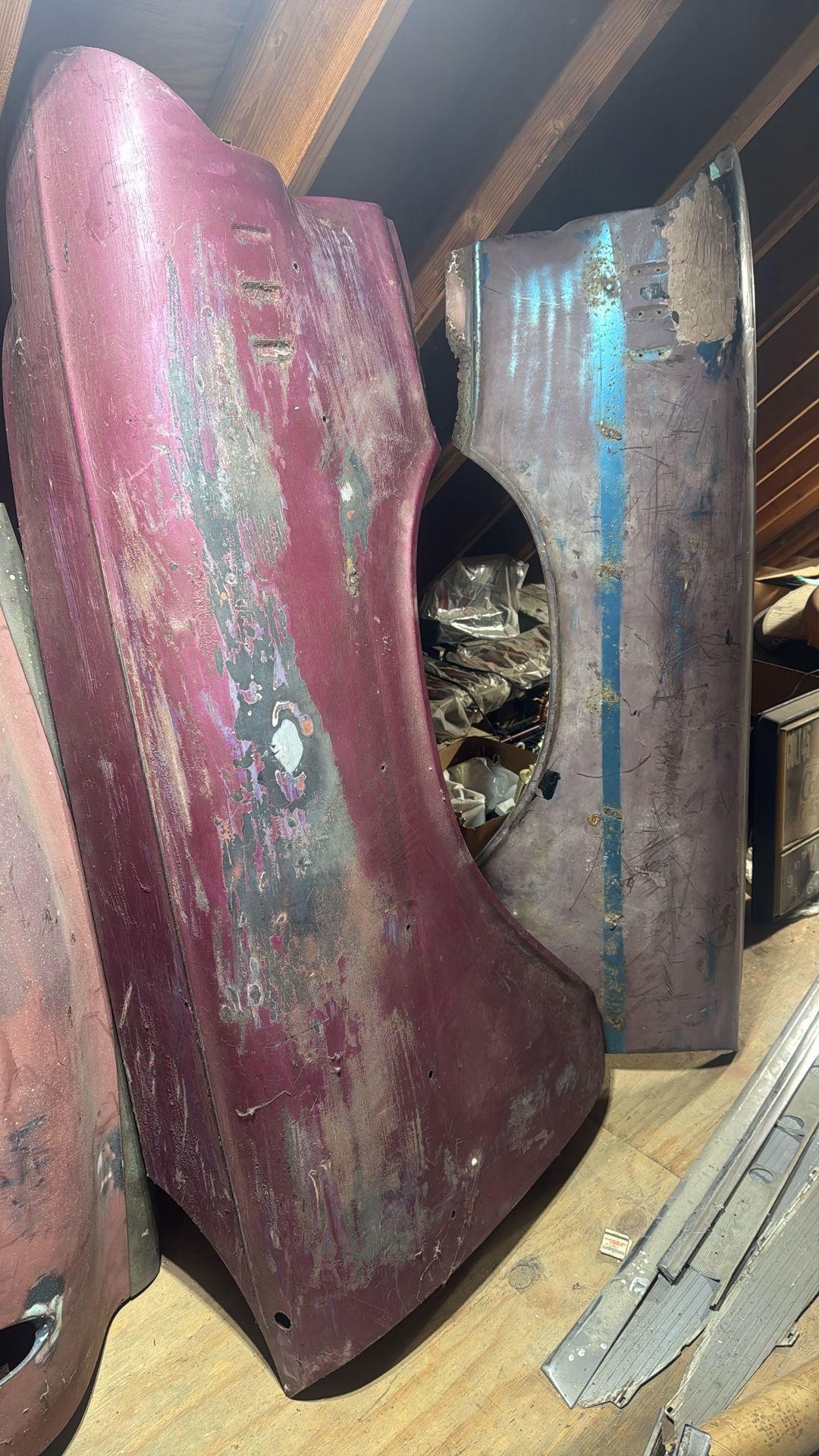 57 Chevy Fenders Hood And Deck Lid
