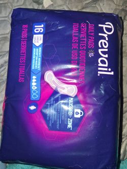 Prevail Daily Pads Long Moderate 16 Count
