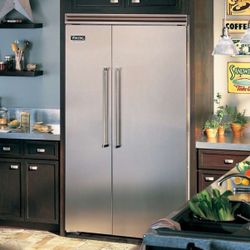 New Viking 42” Built In Side By Side Fridge