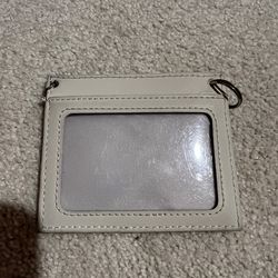 White Wallet Case
