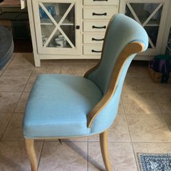 Light Blue Chairs (x3)