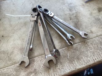 Ratchet wrenches from 8 mm to 14 mm