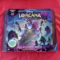 Disney Lorcana Trading Card Game Illumineer"s Quest Travel NEW