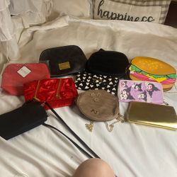 Lot Of Ten Wallet And Purses One Is Vintage 