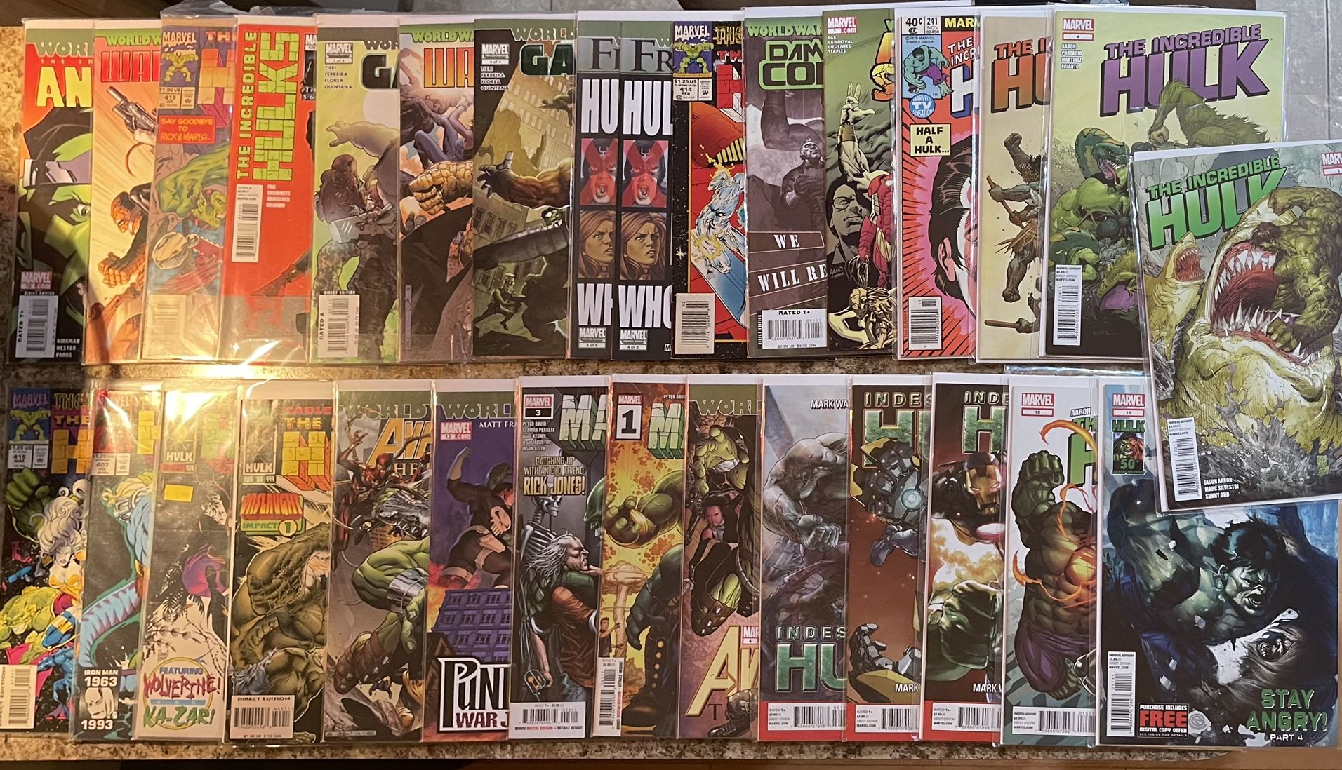 Hulk Comic Lot (30)