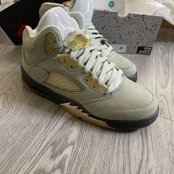 Nike Air Jordan 5 Retro Jade GS  5.5M / 7W