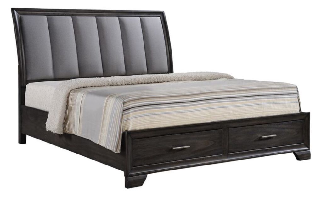 Space Saving King Size Storage Bed