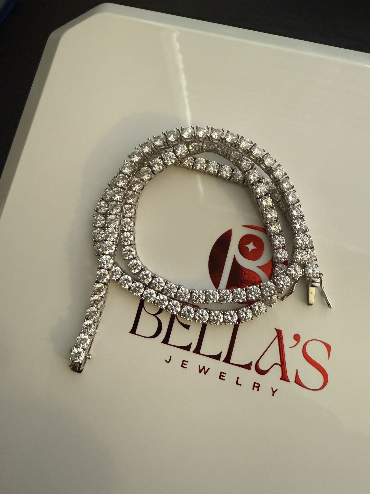 Sterling Silver Tennis Chain