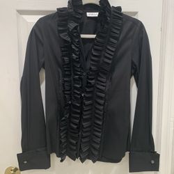 Black Shirt With Raffle