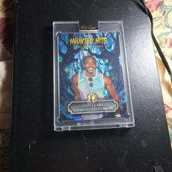 Zion Clark 1/1 sealed card ( Wild Cards)