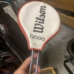 Tennis Racquet Wilson  T2000 In good used conditions 