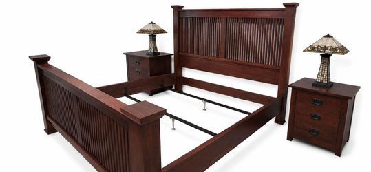 Stickly Arts and Craft Mission Style Bedroom Set