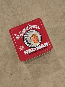 Empty limited edition tin