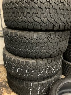 Tires 37x12.50r17 bf Goodrich