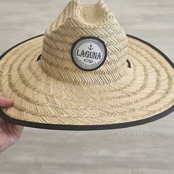 Laguna Beach Straw beach hat surfer lifegaurd