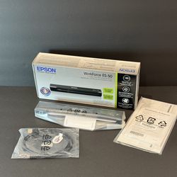 Epson WorkForce ES-50 Portable Color Document Scanner