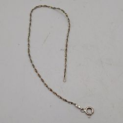 925 italy Milor twisted sterling silver bracelet



