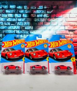 2026 Hot Wheels Ferrari Dino 206 GT $5 Each