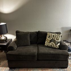 Couch + End Table + Lamp