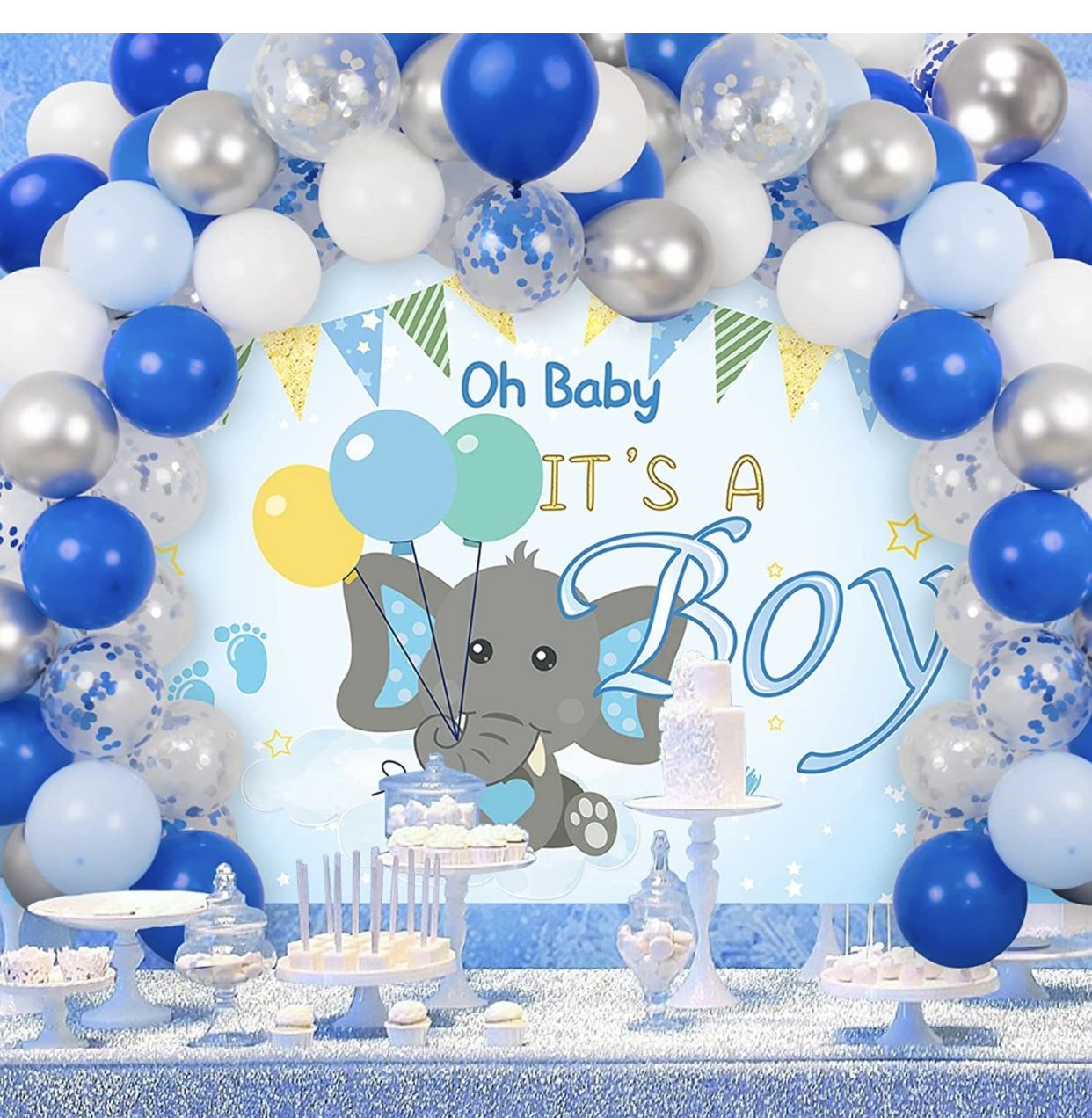 babyShower Party Decorations For Boy (new)
